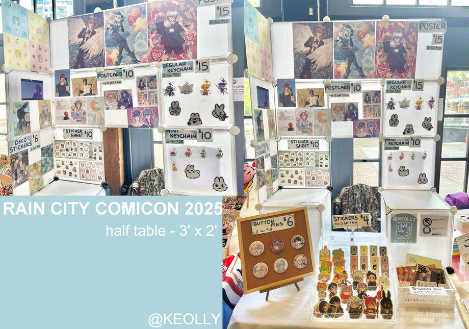 rain city 2025 table